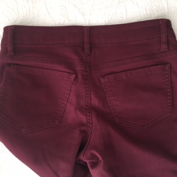 Design Lab Burgundy Carpi Size 27 - Picture 5 of 7